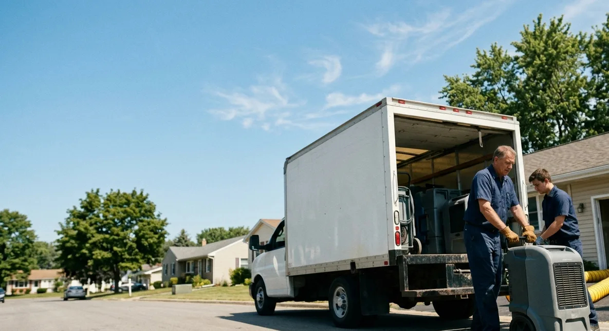 Water Damage Cleanup in Richwood, OH near me